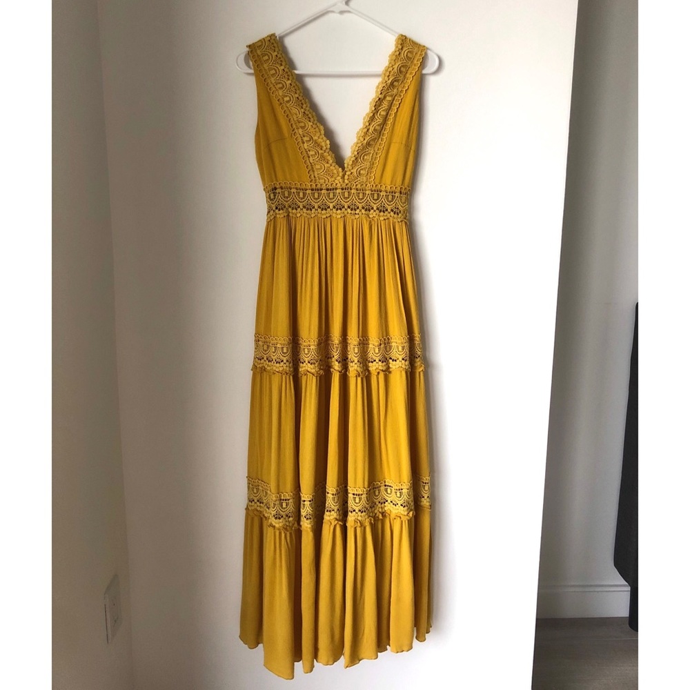 Mustard Maxi dress